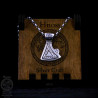 Naszyjnik Topór Peruna ze srebra, łańcuch i ekskluzywne pudełko